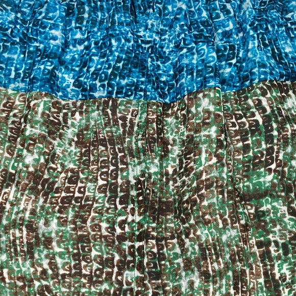 Derek Lam For Design Nation Armadillo Print Drawstring Skirt Size M NWT - Picture 8 of 15